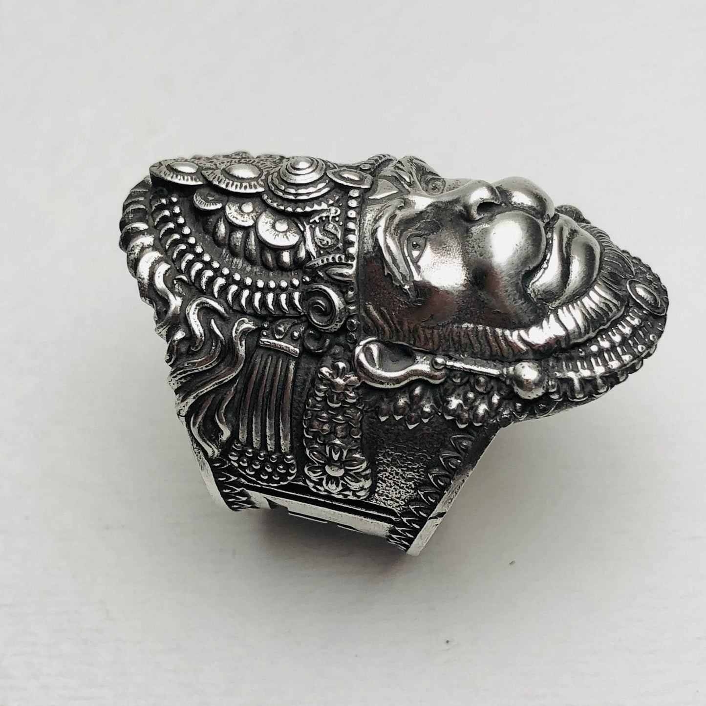 Hanuman ji Ring Silver