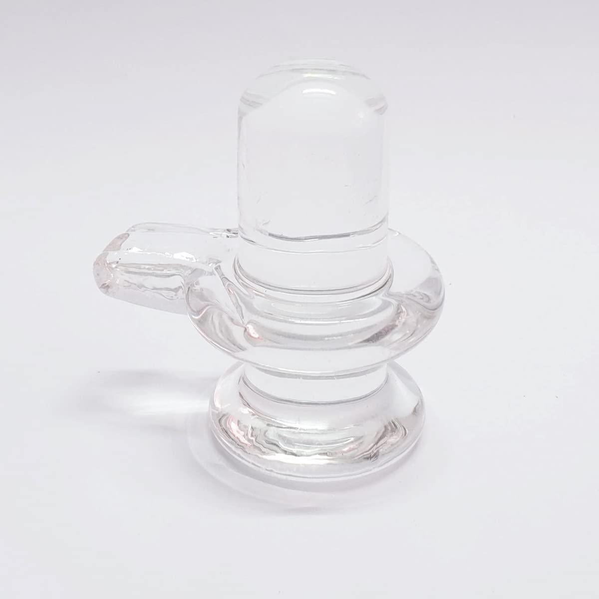 Sphatik Shivling for Home/ Mandir/ Office (Quartz Crystal)