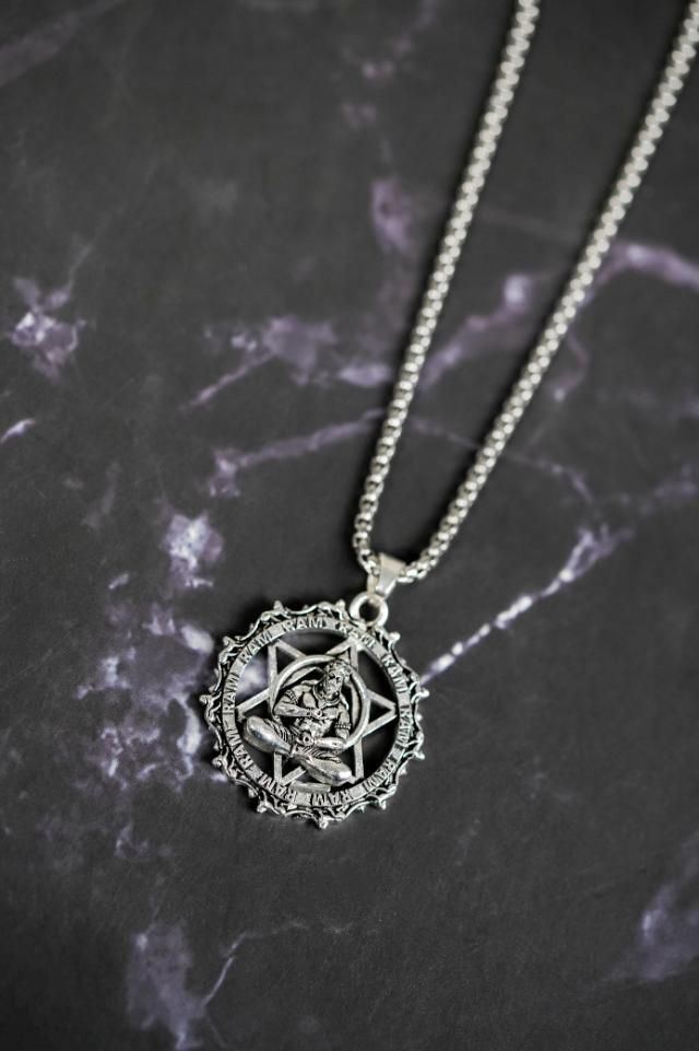 Shree Yantra with Hanuman Raksha Pendant & Chain