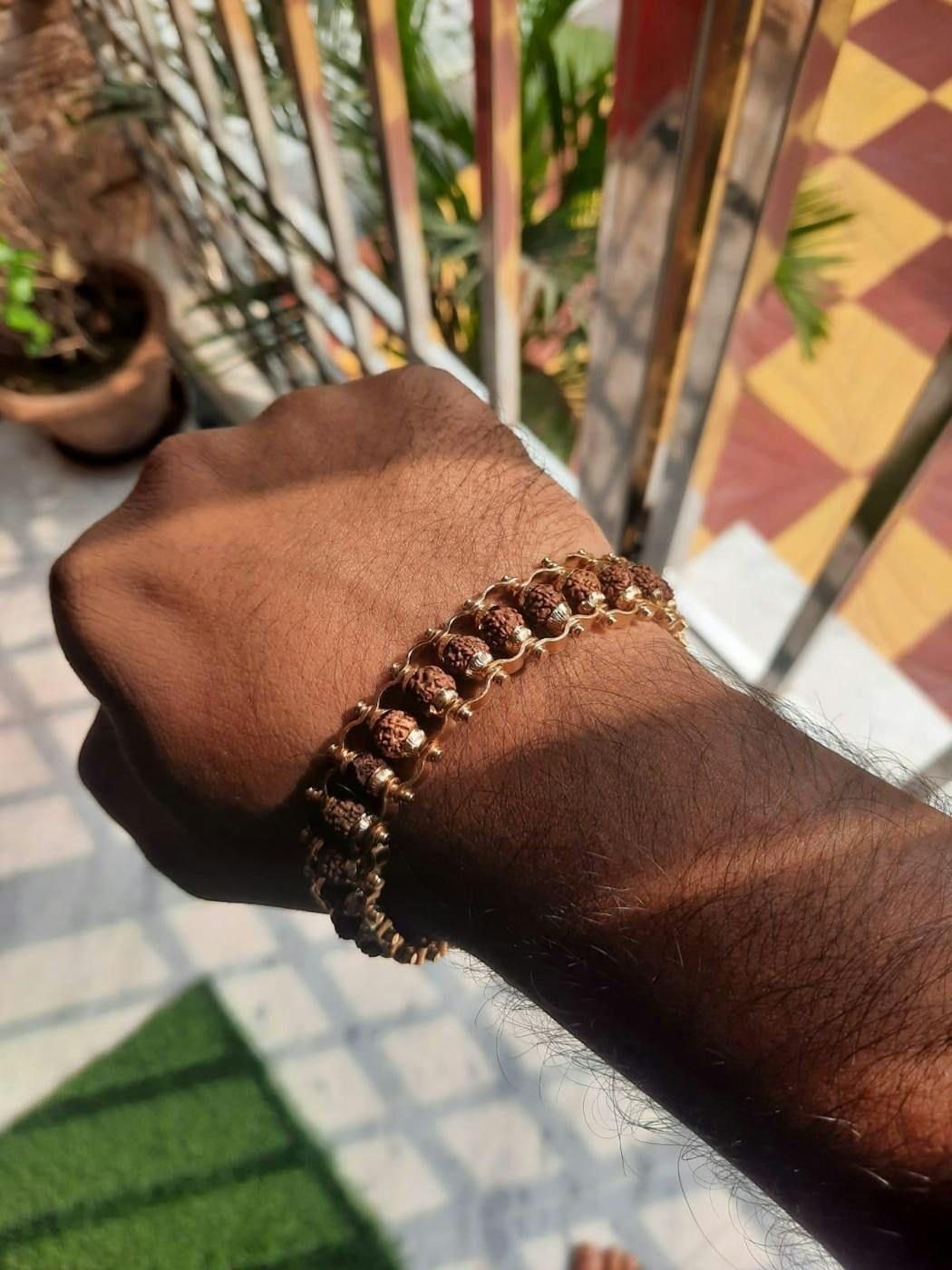 Genuine Paanch Mukhi Rudraksha Bracelet