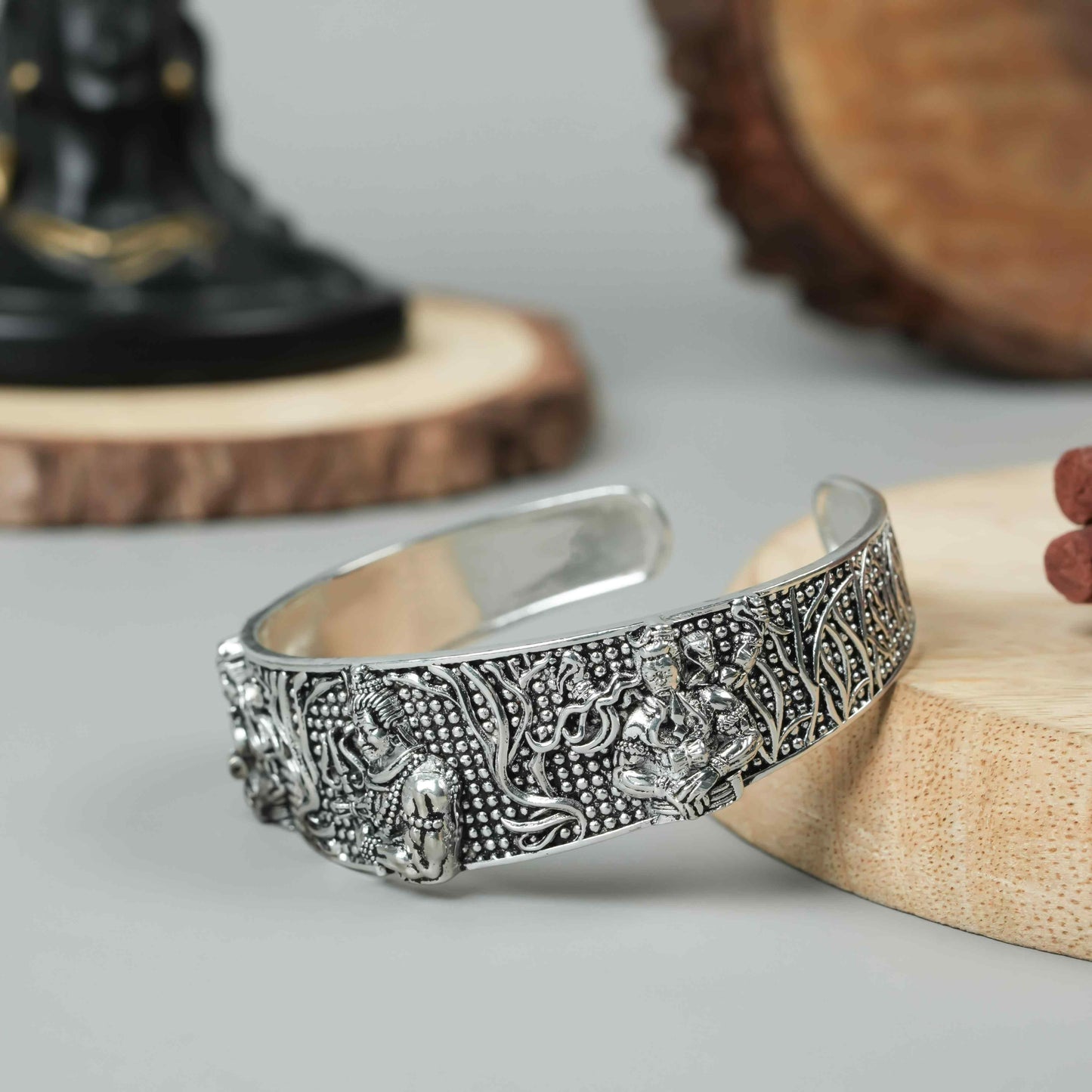 Silver Mahakal Bracelet