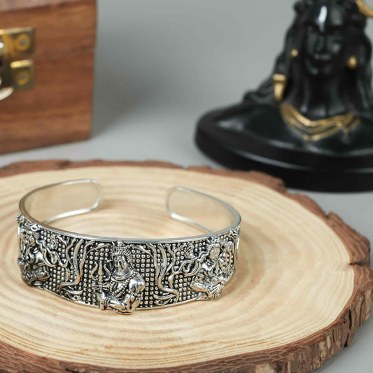 Silver Mahakal Bracelet