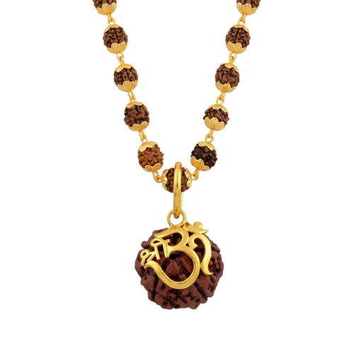 5 Mukhi Rudraksha with Rudraksh ki  Maala