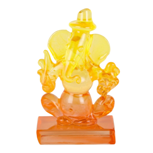 Ganesh ji Crystal Murti for Home/ Mandir/ Office