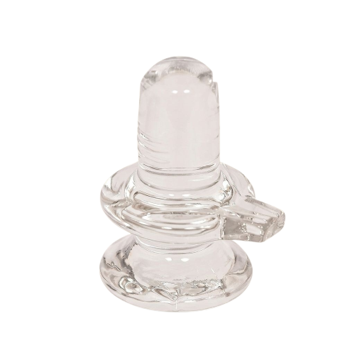 Sphatik Shivling for Home/ Mandir/ Office (Quartz Crystal)